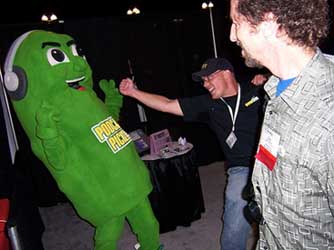 North Carolina School of the Arts: The Fighting Pickle Mascot